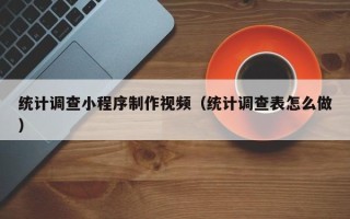 文昌统计调查小程序制作视频（统计调查表怎么做）